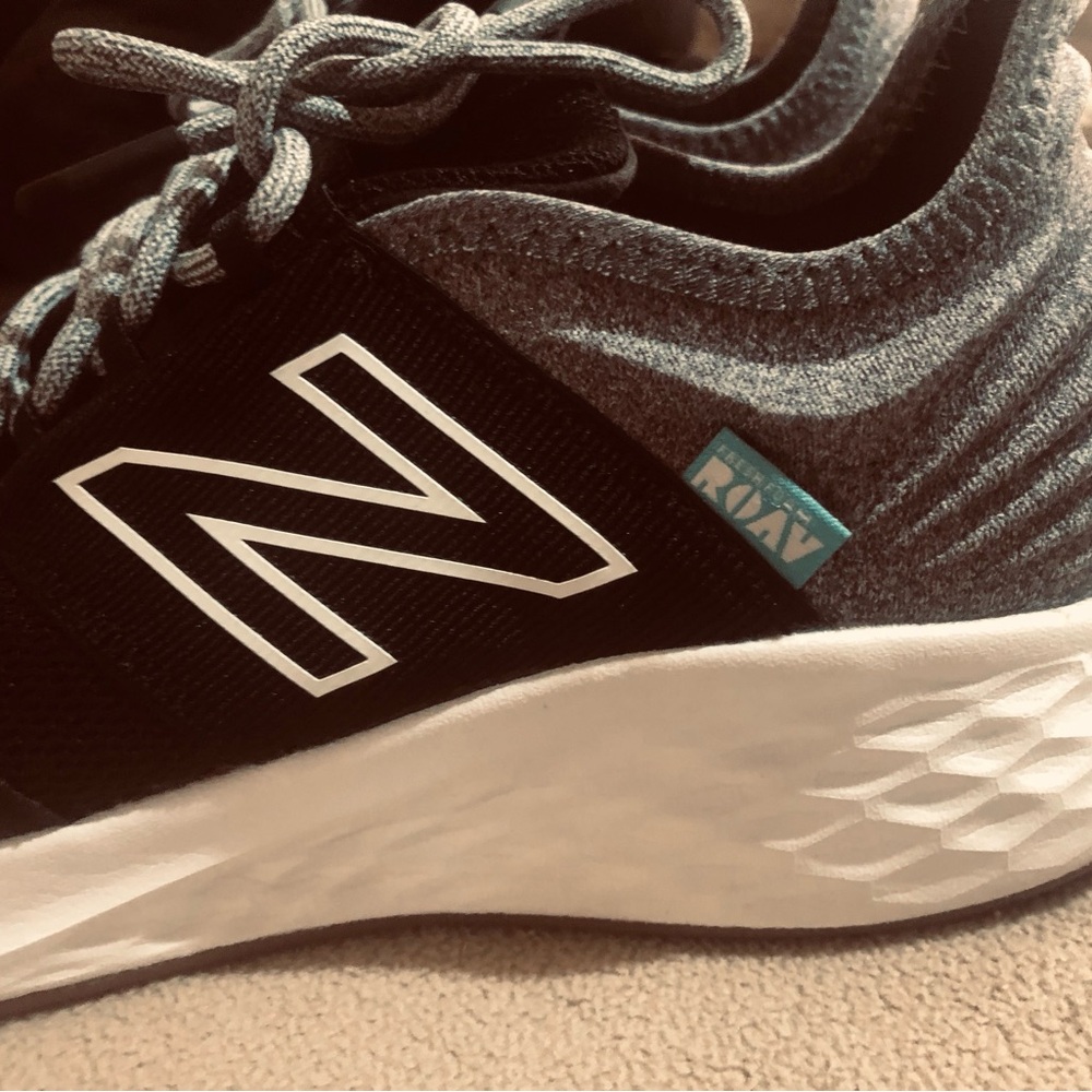 New Balance NB Roav WROAVTK Black & Gray running shoes  sz 8.5 women’s - Picture 6 of 6